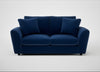 Snooze 3 Seater Sofa Cotton Velvet Midnight