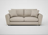 Snooze 4 Seater Sofa Broad Weave Putty