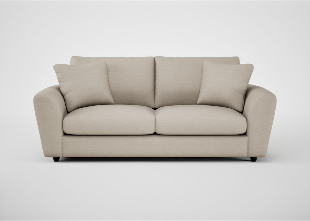 Snooze 4 Seater Sofa Broad Weave Putty