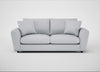 Snooze 4 Seater Sofa Broad Weave Tin