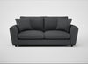 Snooze 4 Seater Sofa Melton Wool Granite