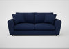Snooze 4 Seater Sofa Melton Wool New Navy