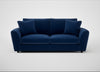 Snooze 4 Seater Sofa Cotton Velvet Midnight