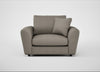 Snooze Loveseat Broad Weave Pebble