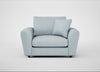 Snooze Loveseat Capelo Linen-Cotton Sea Shanty