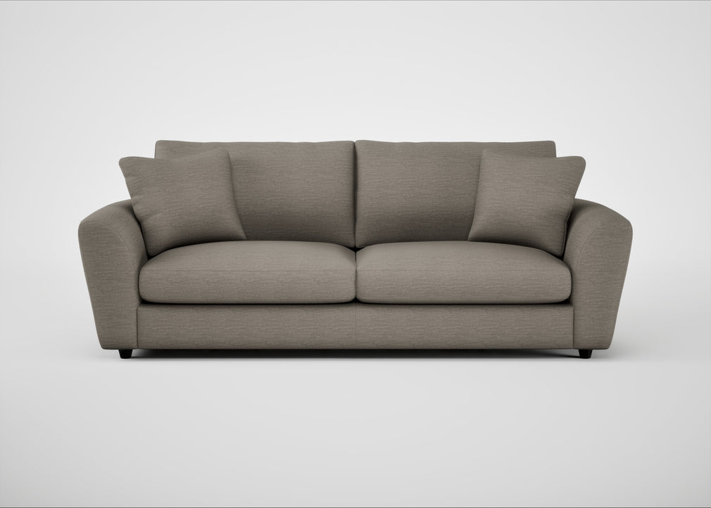 Snooze 5 Seater Sofa Broad Weave Pebble
