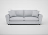 Snooze 5 Seater Sofa Broad Weave Tin