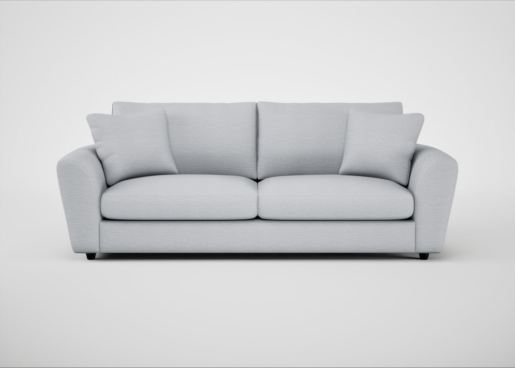 Snooze 5 Seater Sofa Broad Weave Tin