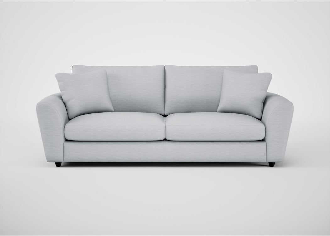 Snooze 5 Seater Sofa Broad Weave Tin
