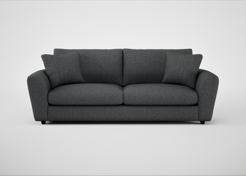 Snooze 5 Seater Sofa Melton Wool Granite