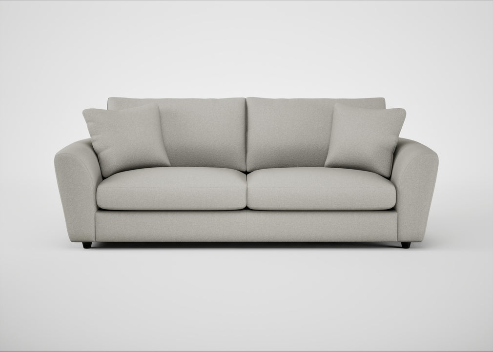 Snooze 5 Seater Sofa Melton Wool Limestone