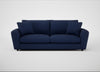 Snooze 5 Seater Sofa Melton Wool New Navy