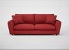 Snooze 5 Seater Sofa Melton Wool Red Oxide