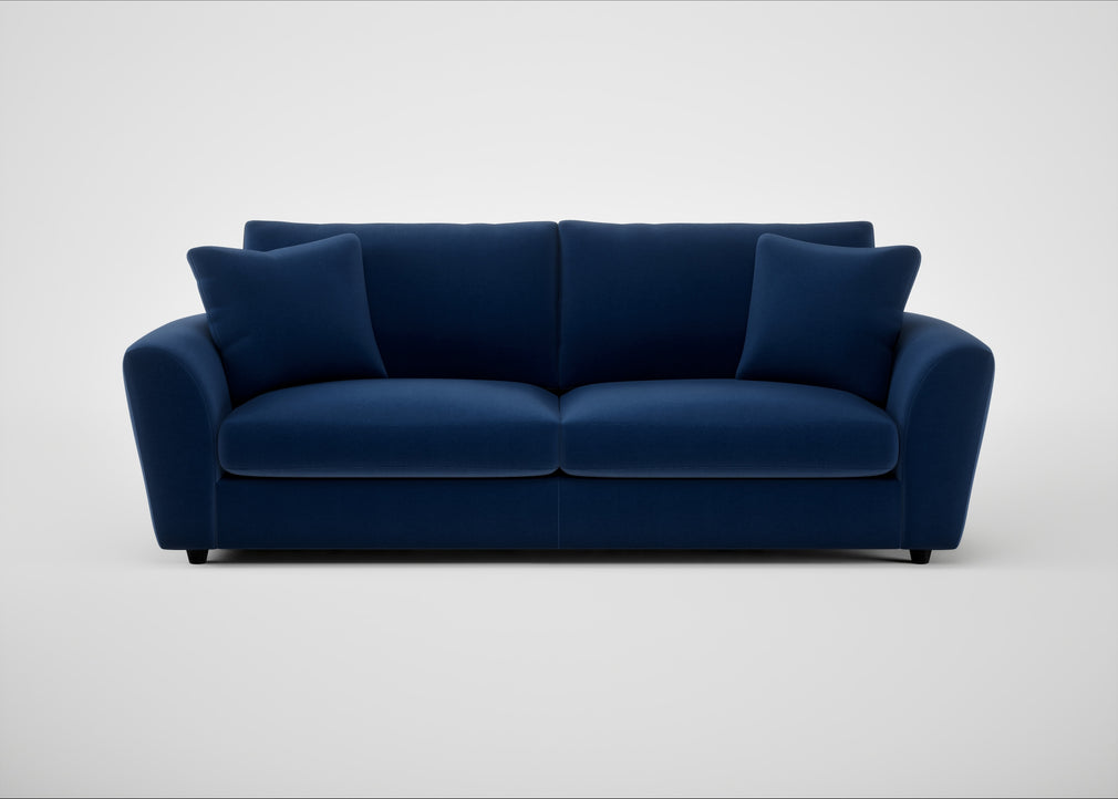 Snooze 5 Seater Sofa Cotton Velvet Midnight