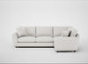 Snooze Right Hand Facing Corner Sofa Capelo Linen-Cotton Sea Salt
