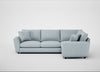 Snooze Right Hand Facing Corner Sofa Capelo Linen-Cotton Sea Shanty
