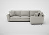 Snooze Right Hand Facing Corner Sofa Melton Wool Limestone
