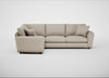 Snooze Left Hand Facing Corner Sofa Broad Weave Putty