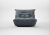 Togo Fireside Chair Alcantara Chic Grey