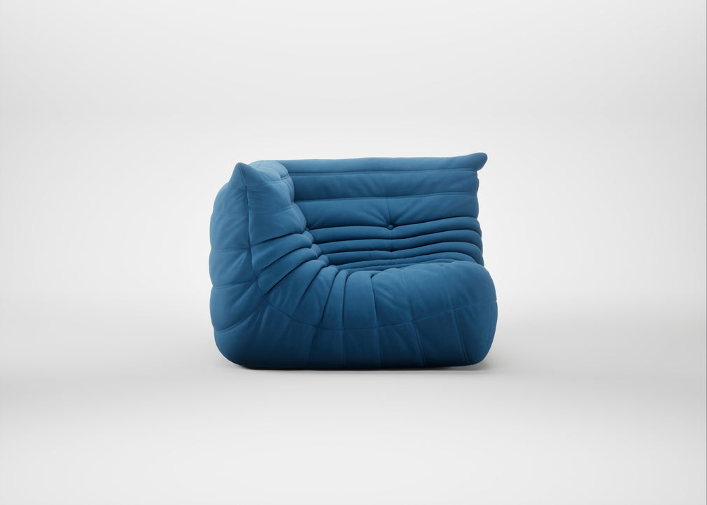 Togo Corner Seat Alcantara Bohemian Blue