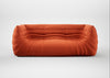 Togo Medium Settee Alcantara Orange