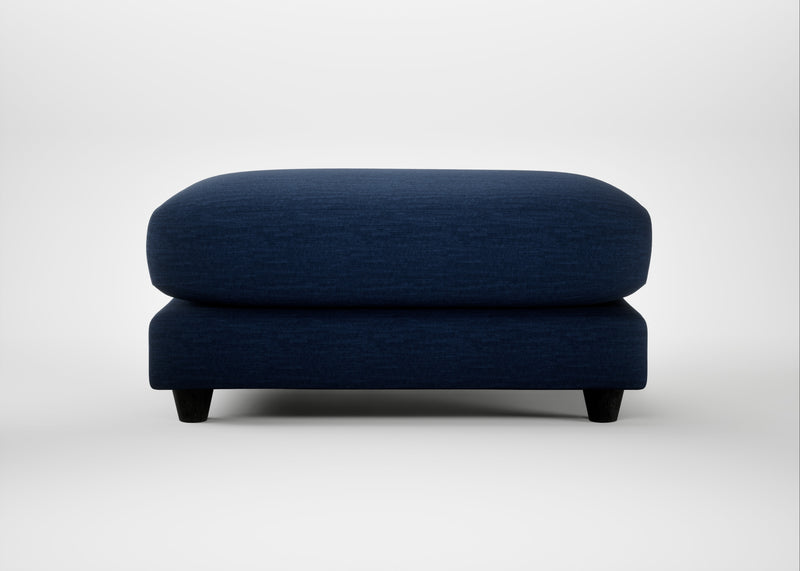 Snooze Footstool Broad Weave Lagoon