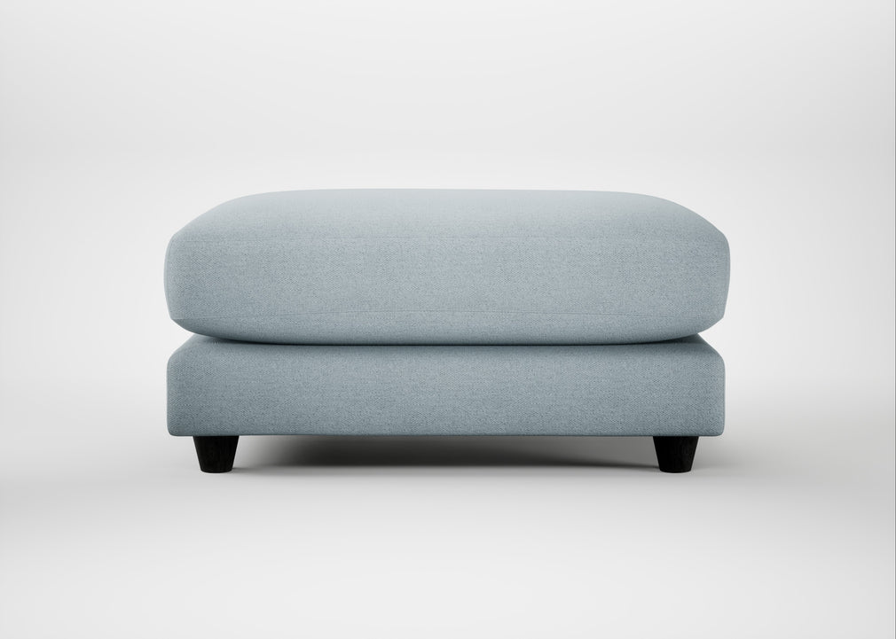 Snooze Footstool Capelo Linen-Cotton Sea Shanty