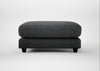 Snooze Footstool Melton Wool Granite