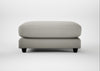 Snooze Footstool Melton Wool Limestone