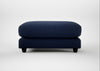 Snooze Footstool Melton Wool New Navy