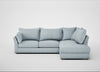 Tailor Right Hand Facing Corner Sofa Capelo Linen-Cotton Sea Shanty / Natural