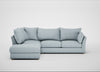 Tailor Left Hand Facing Corner Sofa Capelo Linen-Cotton Sea Shanty / Natural