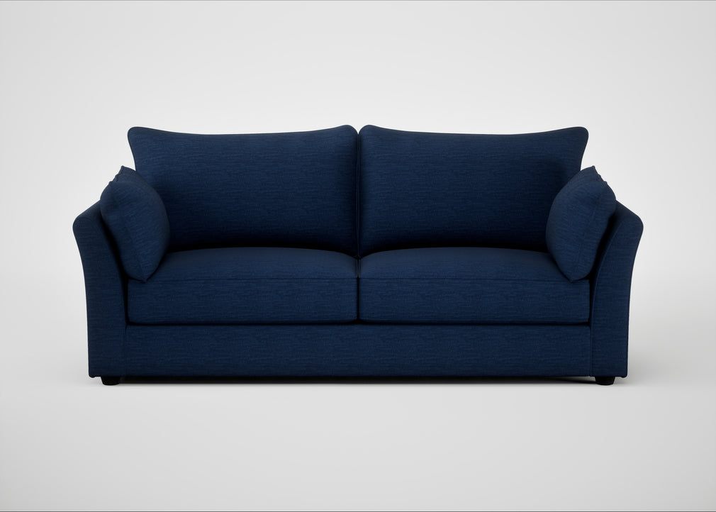 Tailor 4 Seater Sofa Broad Weave Lagoon / Black