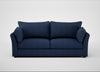 Tailor 4 Seater Sofa Capelo Linen-Cotton Inkspot / Black