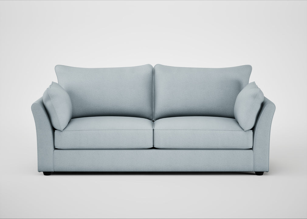 Tailor 4 Seater Sofa Capelo Linen-Cotton Sea Shanty / Black