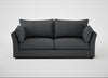 Tailor 4 Seater Sofa Melton Wool Granite / Black