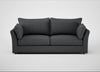 Tailor 4 Seater Sofa Melton Wool Granite / Natural