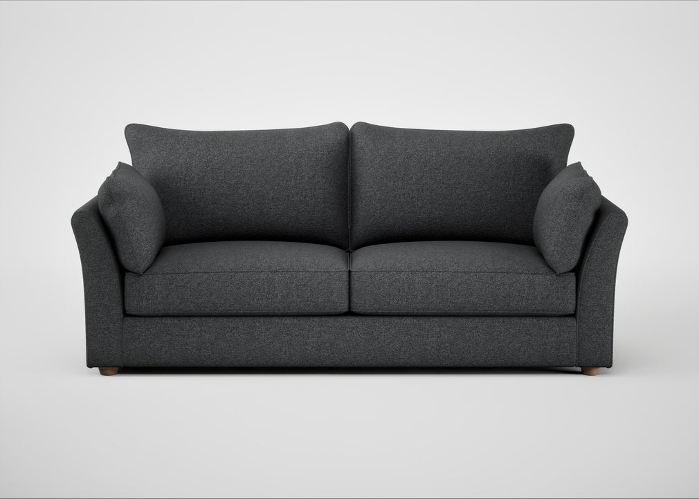 Tailor 4 Seater Sofa Melton Wool Granite / Natural