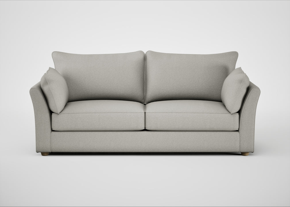 Tailor 4 Seater Sofa Melton Wool Limestone / Natural