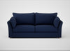 Tailor 4 Seater Sofa Melton Wool New Navy / Natural