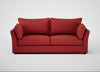 Tailor 4 Seater Sofa Melton Wool Red Oxide / Black