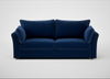 Tailor 4 Seater Sofa Cotton Velvet Midnight / Natural