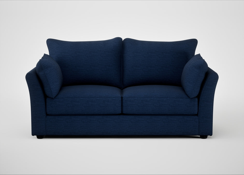 Tailor 3 Seater Sofa Broad Weave Lagoon / Black