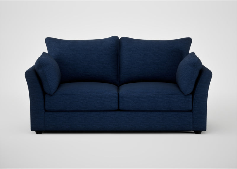 Tailor 3 Seater Sofa Broad Weave Lagoon / Black