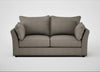 Tailor 3 Seater Sofa Broad Weave Pebble / Black