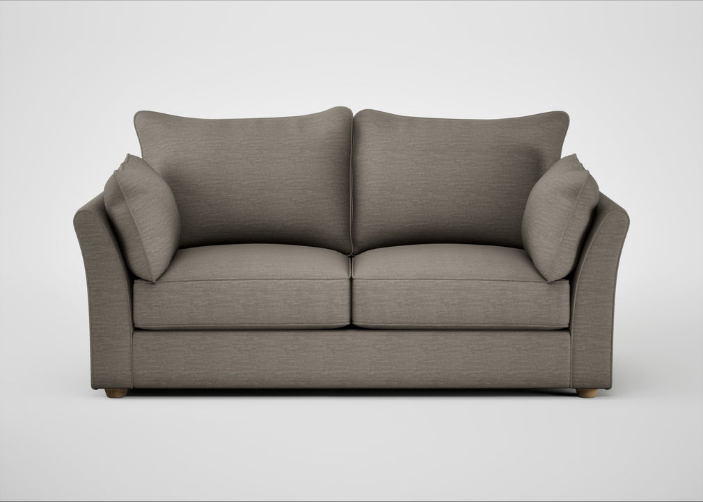 Tailor 3 Seater Sofa Broad Weave Pebble / Natural