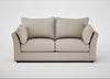 Tailor 3 Seater Sofa Broad Weave Putty / Black