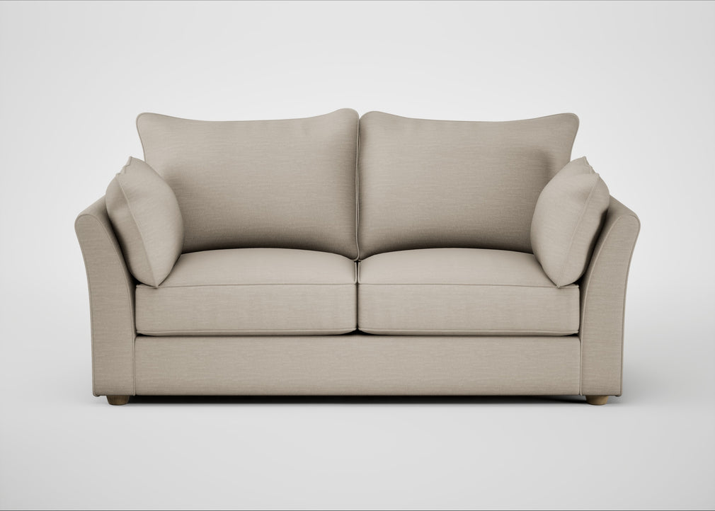 Tailor 3 Seater Sofa Broad Weave Putty / Natural