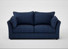 Tailor 3 Seater Sofa Capelo Linen-Cotton Inkspot / Black
