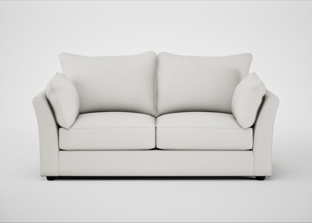Tailor 3 Seater Sofa Capelo Linen-Cotton Sea Salt / Black